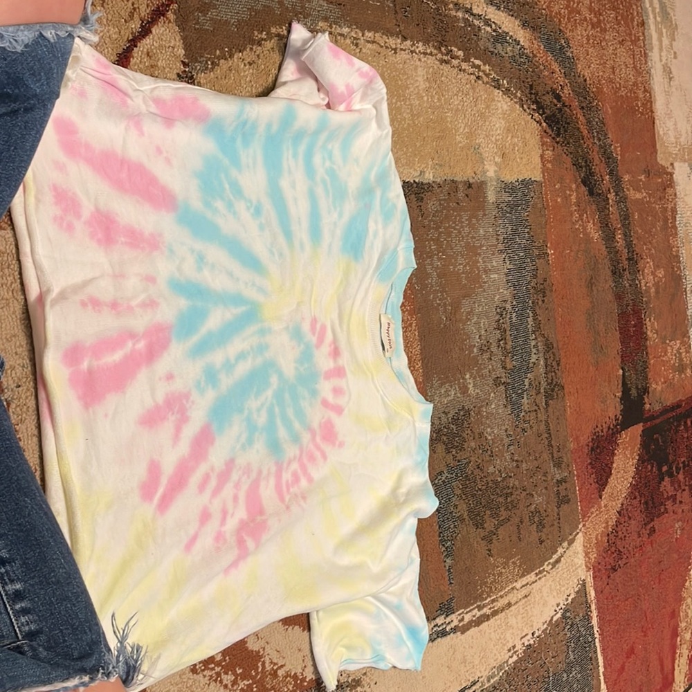 Fun crop top tie dye